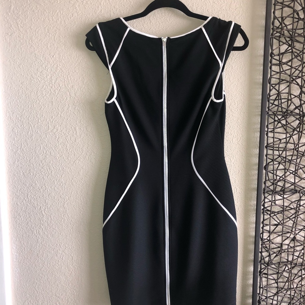 Express Body black and white dress